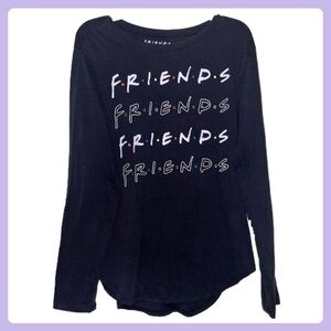 Black Friends TV Series Long Sleeve Shirt
